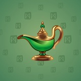 Genie Lamp #4964 Genie Lamp #4964