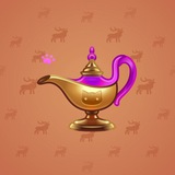 Genie Lamp #4978 Genie Lamp #4978