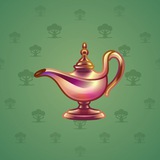 Genie Lamp #4986 Genie Lamp #4986