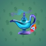 Genie Lamp #4987 Genie Lamp #4987