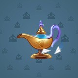 Genie Lamp #5005