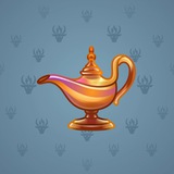 Genie Lamp #5015 Genie Lamp #5015