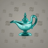 Genie Lamp #5018 Genie Lamp #5018