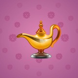 Genie Lamp #5019