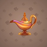 Genie Lamp #5022 Genie Lamp #5022