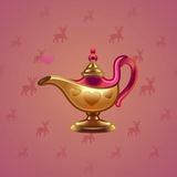 Genie Lamp #5025