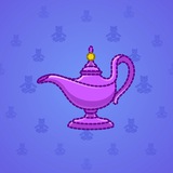 Genie Lamp #5032 Genie Lamp #5032