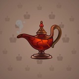 Genie Lamp #5038 Genie Lamp #5038