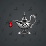 Genie Lamp #5039 Genie Lamp #5039