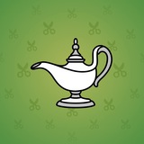 Genie Lamp #5047 Genie Lamp #5047