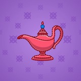 Genie Lamp #5049 Genie Lamp #5049