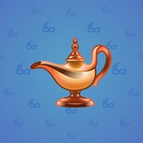 Genie Lamp #5067 Genie Lamp #5067