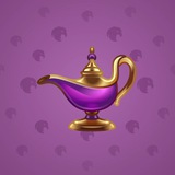Genie Lamp #5069 Genie Lamp #5069