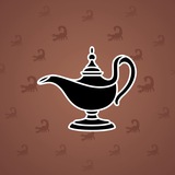 Genie Lamp #5097 Genie Lamp #5097