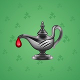 Genie Lamp #5098 Genie Lamp #5098