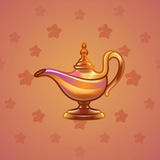 Genie Lamp #5125 Genie Lamp #5125