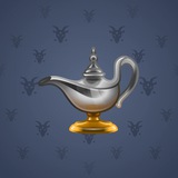 Genie Lamp #5146 Genie Lamp #5146