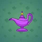 Genie Lamp #5155 Genie Lamp #5155