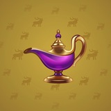Genie Lamp #5163 Genie Lamp #5163