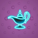 Genie Lamp #5164