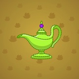 Genie Lamp #5165 Genie Lamp #5165