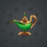 Genie Lamp #517