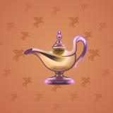 Genie Lamp #5173 Genie Lamp #5173