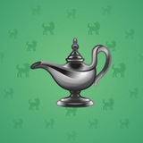 Genie Lamp #5177 Genie Lamp #5177