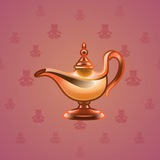 Genie Lamp #5178 Genie Lamp #5178