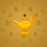 Genie Lamp #5180 Genie Lamp #5180