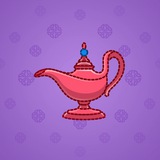 Genie Lamp #5188