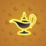 Genie Lamp #5228 Genie Lamp #5228