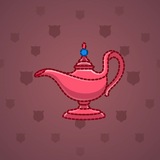 Genie Lamp #5229 Genie Lamp #5229