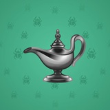 Genie Lamp #5233 Genie Lamp #5233