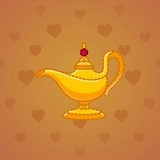 Genie Lamp #5237