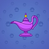 Genie Lamp #5239 Genie Lamp #5239