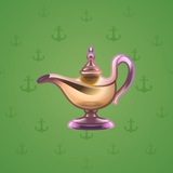 Genie Lamp #5249 Genie Lamp #5249
