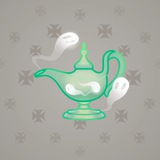 Genie Lamp #5257