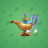 Genie Lamp #5258