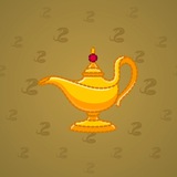 Genie Lamp #5269