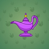 Genie Lamp #5271 Genie Lamp #5271