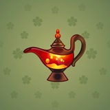 Genie Lamp #5278