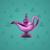 Genie Lamp #5287 Genie Lamp #5287