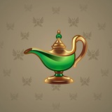 Genie Lamp #5290 Genie Lamp #5290