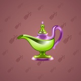 Genie Lamp #5291 Genie Lamp #5291