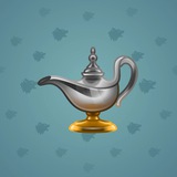 Genie Lamp #5304 Genie Lamp #5304