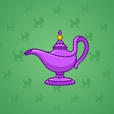 Genie Lamp #5311