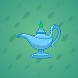 Genie Lamp #5315