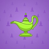 Genie Lamp #5331 Genie Lamp #5331