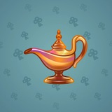 Genie Lamp #5332 Genie Lamp #5332